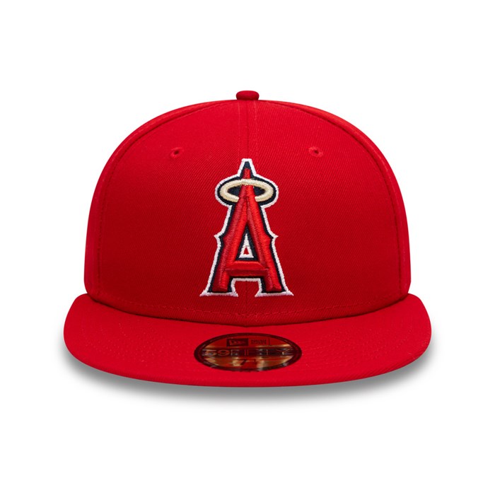 LA Angels Authentic On Field 59FIFTY Lippis Punainen - New Era Lippikset Verkossa FI-174953